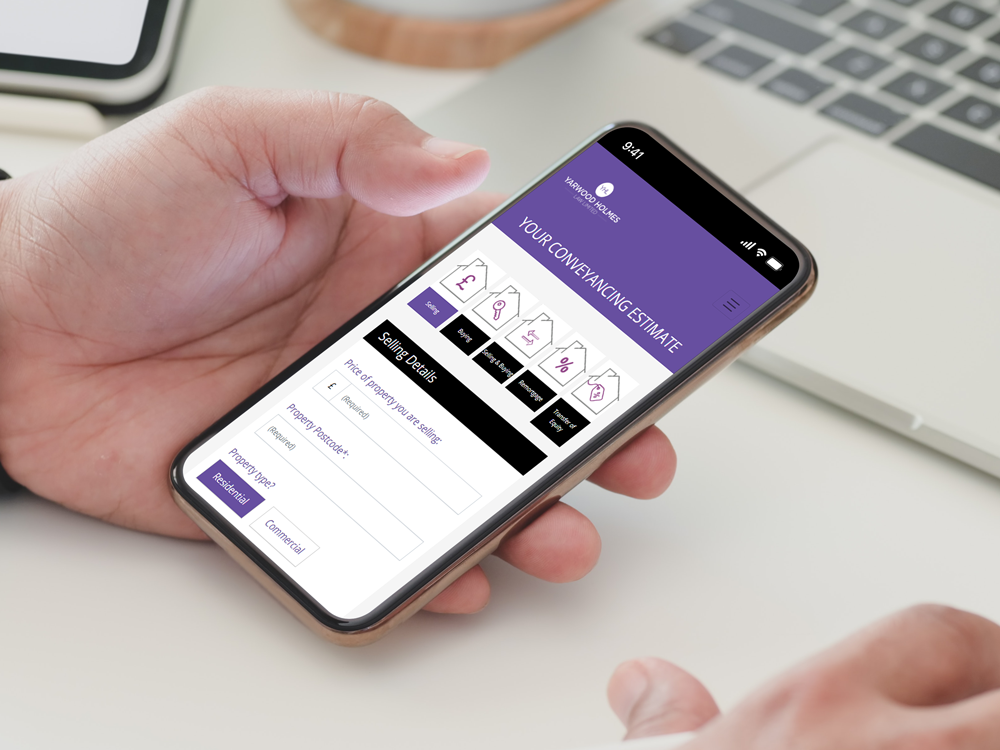 Online Conveyancing Quote Phone App